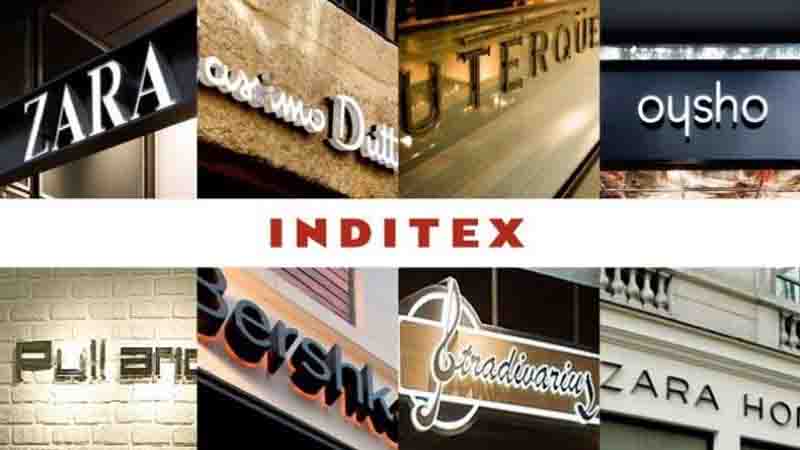 Inditex's online channel grows by 14% and accounts for more
